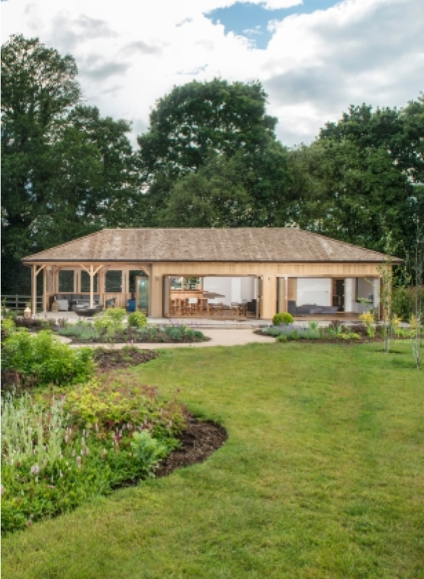 Bespoke garden building by Crown Pavilions