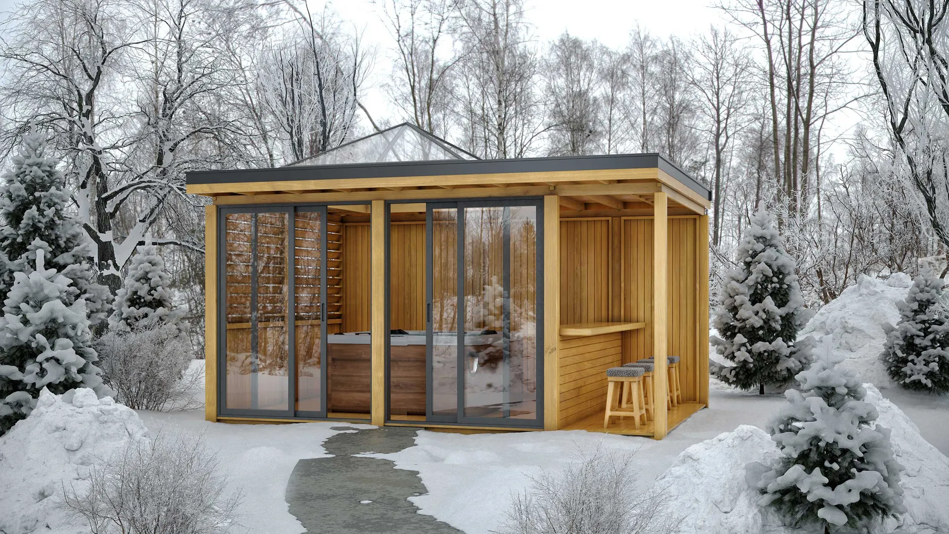 Hot Tub Shelter