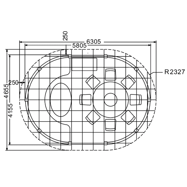 Hampton EcoGrid base layout