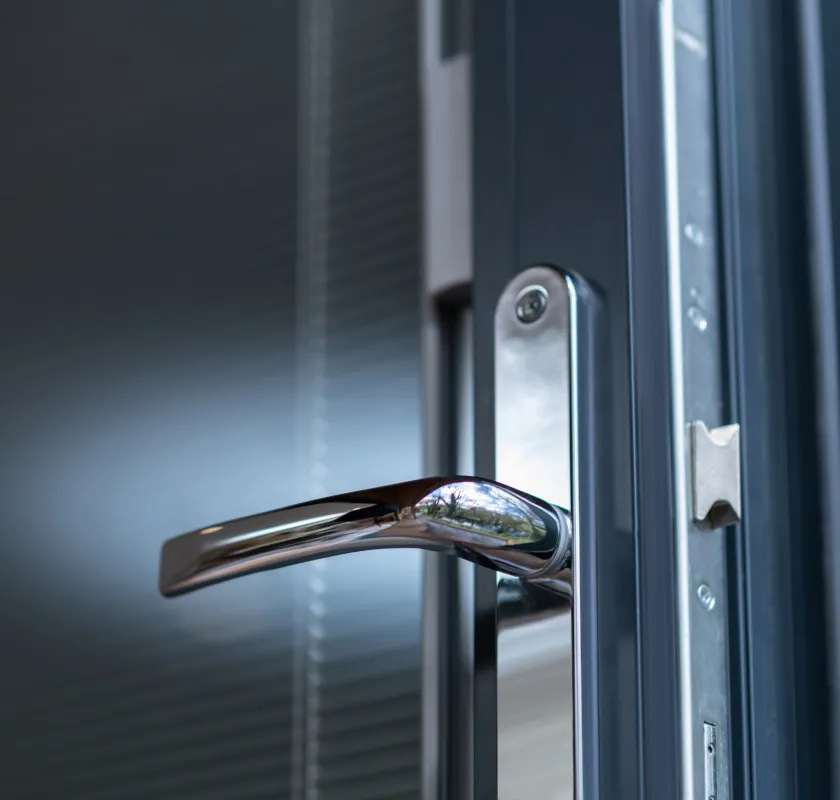 Residential grade door handles and locks